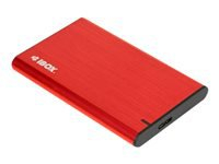 IBOX HD-05 Enclosure for HDD 2.5inch USB 3.1 Gen.1 red