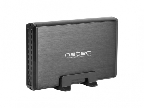 Natec Rhino SATA 3.5-inch USB 3.0 External Drive Enclosure Aluminum