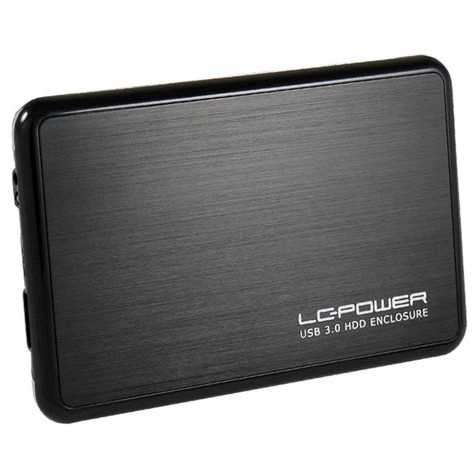 6cm SATA USB3 LC-Power Alu black