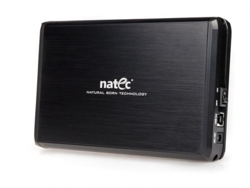 Natec External HDD Enclosure 3.5'' RHINO USB 3.0 ALUMINUM