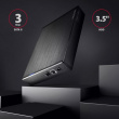 AXAGON External ALINE Box EE35-XA3 USB 3.2 Gen 1 - SATA 3.5 inch