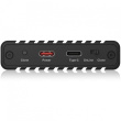 ICY BOX IB-2817MCL-C31 Externes USB-C 3.2 Gehäuse für 2x M.2 NVMe SSD mit Klonfunktion