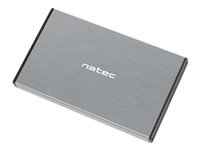 NATEC NKZ-1281 Natec external enclosure RHINO GO for 2,5 SATA, USB 3.0, Grey