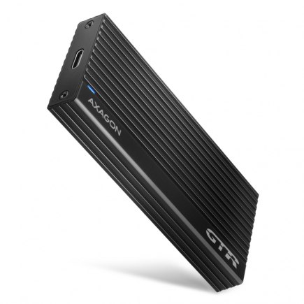 AXAGON EEM2-GTR THIN RIB box - SuperSpeed+ USB-C - NVMe M.2 - UASP 10Gbit/s