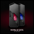 AXAGON EEM2-GAM USB-C enclosur e Gen2 M.2 NVMe/SATA SS