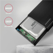 AXAGON Ribbed aluminum USB 3.2 Gen 1 - SATA 6G external box for 3.5