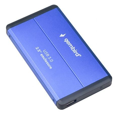 Gembird Enclosure 2.5 USB 3.0 blue