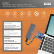 DIGITUS - Storage enclosure - 10 Gbps (NVMe), 6 Gbps (SATA), external, aluminium, tool-free - M.2 - M.2 NVMe Card / PCIe (NVMe) - USB-C 3.1 (Gen 2) 