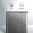 AXAGON External USB-C 3.2 Gen 2 metal box for M.2 NVMe & SATA SSD disks | EEM2-SG2 EEM2-SG2