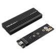 Qoltec Enclosure for drive M.2 SATA, NVMe, USB C, 2TB