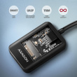 AXAGON Adapter Gen 2 M.2 NVMe/SATA SSD AMD2-AM USB-A