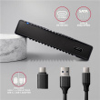 AXAGON USB-C 10Gbps RIBBED Box | EE25-GTR EE25-GTR