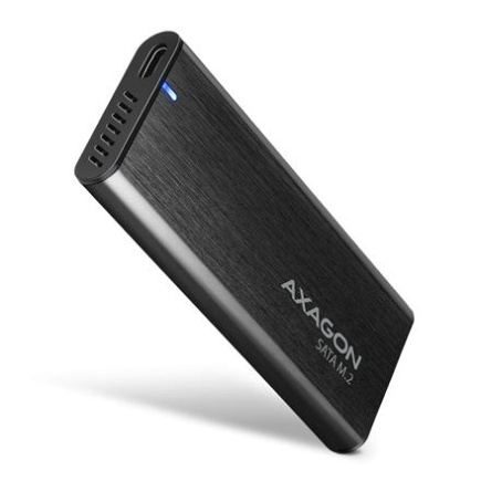 AXAGON External USB-C 3.2 Gen 2 metal box for M.2 SATA SSD disks | EEM2-SBC EEM2-SBC