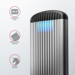 AXAGON Screwless RIBBED box EEM2-SA USB micro-B 3.2 Gen 1 - M.2 SATA SSD 30-80mm