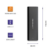 Qoltec Enclosure for M2 SSD, NVME, USB type C