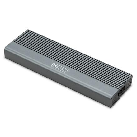 Digitus USB M.2 hard disk enclosure, SSD, external, NVMe, 10Gbps, USB 3.1 Gen2 | DA-71120-1 DA-71120-1
