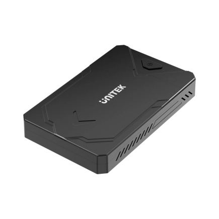 UNITEK S1229CBK01 storage drive enclosure M.2 NVMe & SATA SSD Black