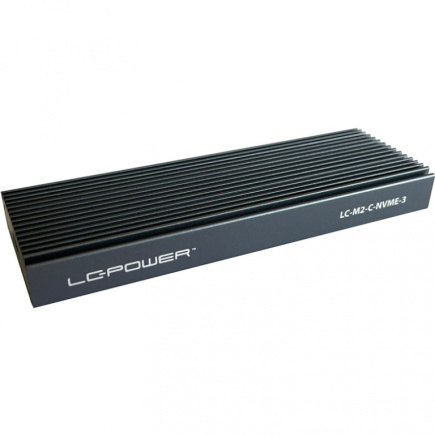 LC-Power NVMe/SATA M.2-SSD USB3 Gen2 LC-M2-C-NVME-3