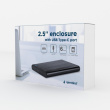 Gembird USB 3.1 2.5'' Enclosure black