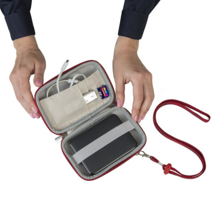 Rivacase 9101 (PU) Sleeve case EVA (Ethylene Vinyl Acetate) Red