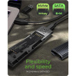 Raidsonic | M.2 NVMe and SATA SSD Enclosure via USB Type-C | IB-1808MCT-CU31 IB-1808MCT-CU31