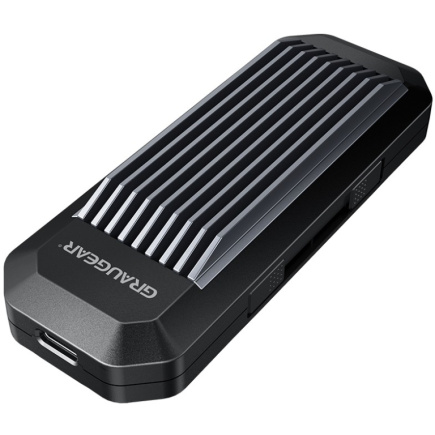 GRAUGEAR externes Gehäuse M.2NVMe/NGFF SSD PCIe3.0 retail