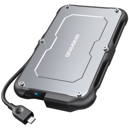 GRAUGEAR externes Festplatten Gehäuse 2.5