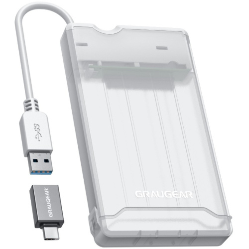 GRAUGEAR externes Festplatten Gehäuse 2.5
