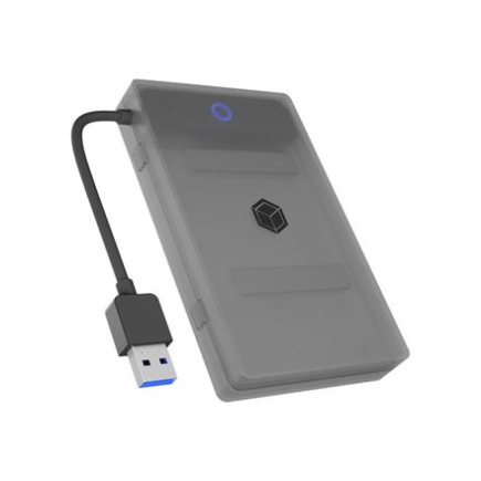 Raidsonic | Icy Box Adapter for 1x HDD/SSD With Protection Box | IB-AC603b-U3 | SATA III | USB 3.0 Type-A | 2.5