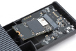 Digitus USB M.2 hard disk enclosure, SSD, external, NVMe, 40Gbps, USB 4.0, aluminum, toolfree