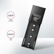 AXAGON USB-C 10Gbps - M.2 NVMe and SATA SSD THIN SCREWLESS box | EEM2-GTS2 EEM2-GTS2