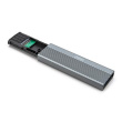 Digitus USB M.2 hard disk enclosure, SSD, external, NVMe + SATA, 10Gbps (NVMe) 6 Gbps (SATA), USB3.1 Gen2 | DA-71156 DA-71156