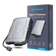 GRAUGEAR G-2502-C-10G storage drive enclosure HDD/SSD enclosure Black, Steel 2.5
