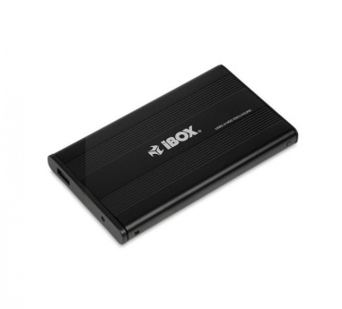 iBOX Housing HD-01 ZEW. 2.5 ''USB 2.0 IEU2F01 (2.5''; USB 2.0; Aluminum; black)