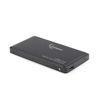 Gembird EE2-U3S-2 storage drive enclosure HDD enclosure Black 2.5''