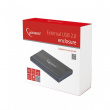 Gembird Obudowa HDD 2.5'' SATA Aluminium Черный