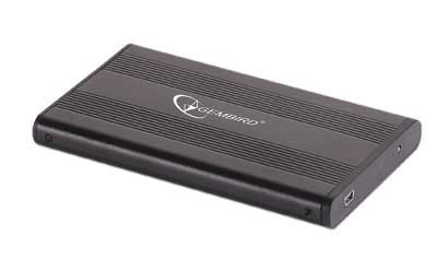Gembird Obudowa HDD 2.5'' SATA Aluminium Must
