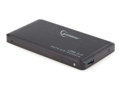 Gembird External HDD Enclosure 2.5'' USB 3.0 Черный