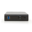 Gembird External housing 3.5 USB 3.0 Must