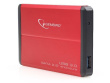 Gembird External HDD Enclosure 2.5'' USB 3.0 Red