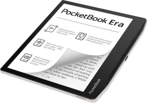 PocketBook 700 Era Silver e-book reader Touchscreen 16 GB Black, Silver