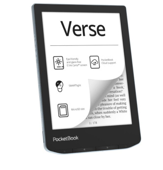 E-Reader|POCKETBOOK|Verse|6''|1024x758|1xUSB-C|Micro SD|Wireless LAN|Blue|PB629-2-WW