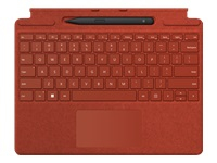 MICROSOFT Surface Pro 8/X Type Cover + Slim Pen 2 Bundle SC Eng Intl CEE EM Poppy Red