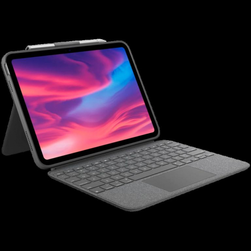 LOGITECH Combo Touch for iPad (10th gen) - OXFORD GREY - NORDIC