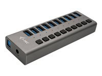 I-TEC USB 3.0 Charging HUB 10port port with external power adapter 48W 10x USB charging port for Tablets Notebooks Ultrabooks PC