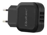 QOLTEC 50191 Qoltec AC adapter   17W   5V   3.4A   3xUSB