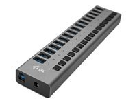 I-TEC USB 3.0 Charging HUB 16port port with external adapter 90W 16x USB chargingport for Tablets Notebooks Ultrabooks PC