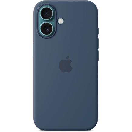 APPLE iPhone16 Silicone Case with MagSafe - Denim 289640