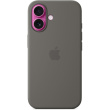 APPLE iPhone16 Silicone Case with MagSafe - Stone Gray