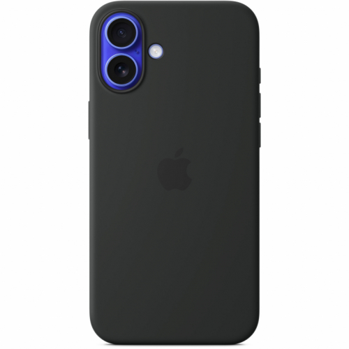 APPLE iPhone 16 Plus Silicone Case with MagSafe - Black